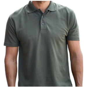 Grey Half Sleeve Polo T-Shirt