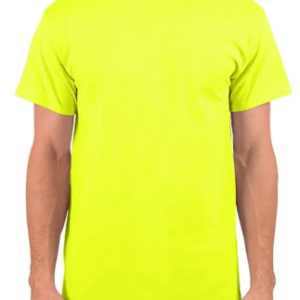 Yellow Cotton Half Sleeve T-Shirt